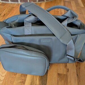 Monos Metro Duffel (Nylon) with Metro Classic Kit (Vegan Leather) - Dover Grey